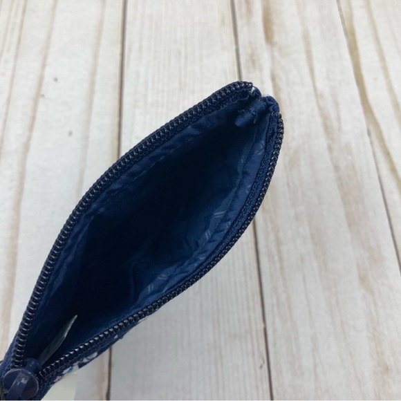 Vera Bradley Coin Purse Steel Blue Medallion NWT - Picture 3 of 3
